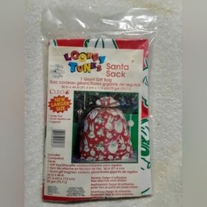 Vintage Looney tunes santa sack giant christmas gift bag